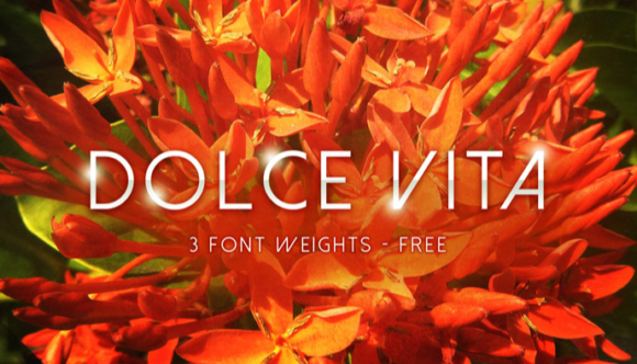 Dolce Vita: The Creative Font for Modern Designers