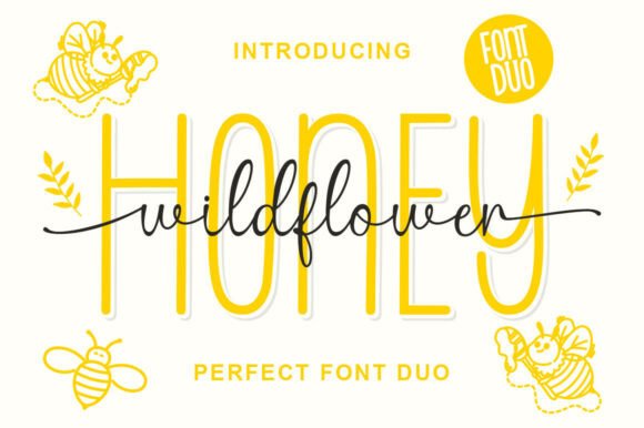 Honey Wildflower: The Perfect Font Duo for Modern Design