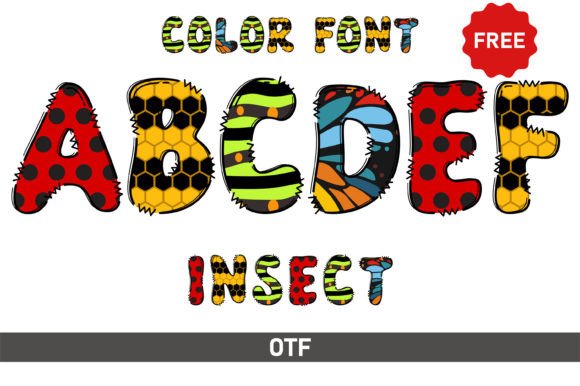 Insect: The Playful Font for Creative Projects