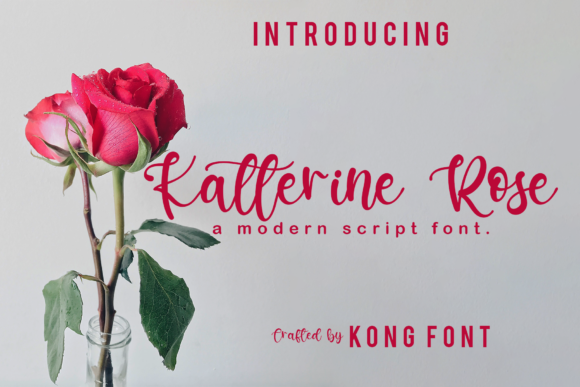 Katterine Rose: A Handwritten Font with Modern Charm