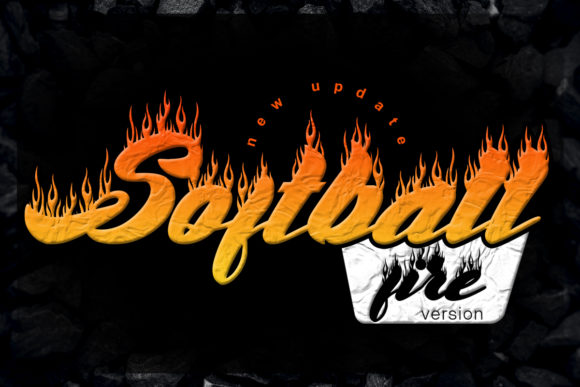Softball Fire: The Bold Display Font for Modern Brands